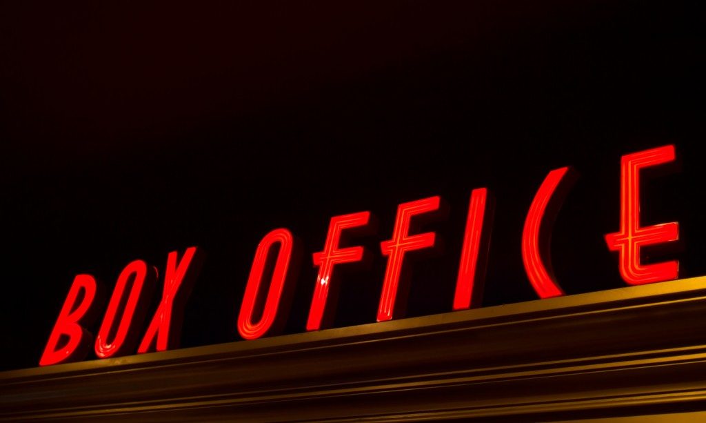 neon box office sign