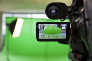 camera in studio