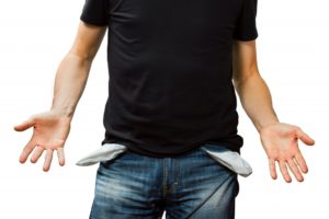 Empty pockets