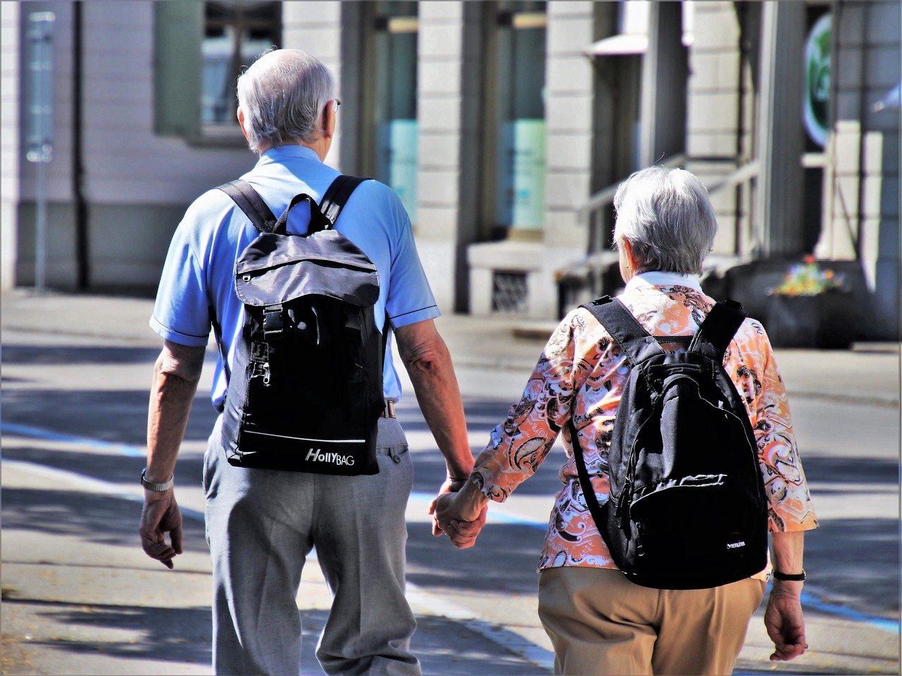 seniors - elderly couple