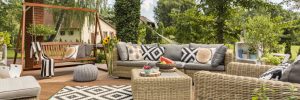 outdoor living space