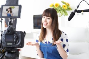 a vlogger